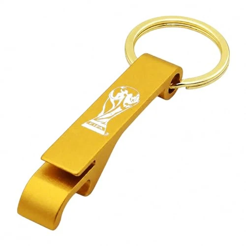 Offerta a tempo: FIFA World Cup 2026 Official Gift, Portachiavi Apribottiglie Ufficiale FIFA Coppa del Mondo 2026 – 65 mm – Oggetto da Collezione Unico – Realizzato per Du rare – Perfetto per Zaini, Chiavi & Bagagli - 36% da 9.34 € a 5.99 €