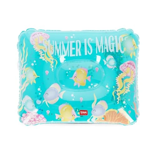 Offerta a tempo: Legami - Cuscino Spiaggia Gonfiabile, da Campeggio Piscina Mare, Comodo Ultraleggero, Dimensioni 37 x 30 cm - 0.00% da 5.95 € a 5.95 €