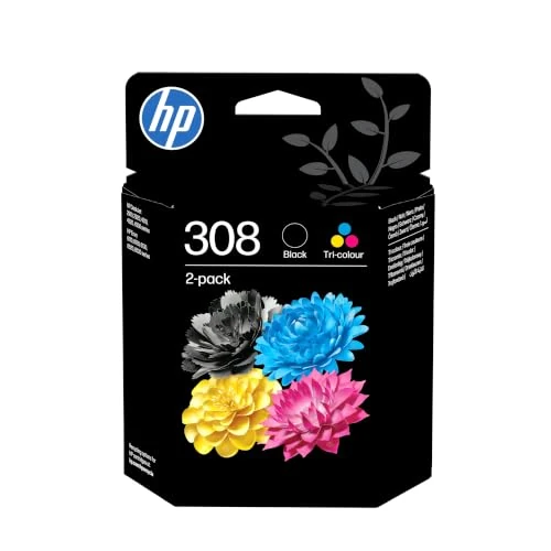 Tijdelijke aanbieding: HP 308 2-Pack Tri-color/Black Original Combo ink cartridge van 41.49 € naar 36.90 € (11% korting)