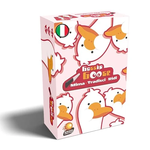 Oferta limitada: Asmodee - Gossip Goose, Juego de Mesa, Juego de Bluff; Party Game, 5+ años, 5-9 Jugadores, 10-20 min, edición en Italiano de 15.08 € a 15.08 € (ahorro 0.00%)