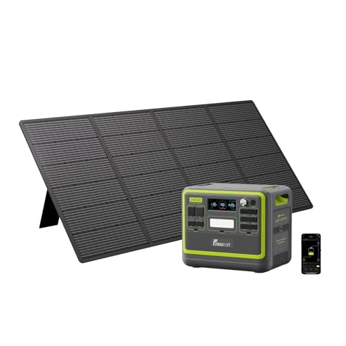 Offerta a tempo: FOSSiBOT F2400 Centrale elettrica portatile con Pannello 420W Incluso, uscita fino a 2400W Power station, 2048Wh batteria LFP generatore solare, per backup domestico,campeggio - 0.00% da 1469.00 € a 1469.00 €