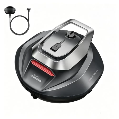 Offerta a tempo: Ultenic Pooleco 10 Robot Piscina Senza Fili, Doppio Motore, 90 Minuti Autonomia Robot Per Piscina Intelligente, Parcheggio Automatico, Per Piscine Fuori Terra da 80 ㎡ - 0.00% da 179.99 € a 179.99 €
