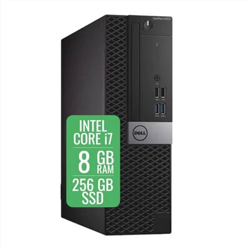 Offerta a tempo: Dell Optiplex 5050 SFF Computer PC Desktop Intel Core i7 7th, Ram 8 Gb, Ssd 256 Gb, Wifi Usb, Windows 11 Pro + Libre Office (Ricondizionato) - 19% da 349.99 € a 284.99 €