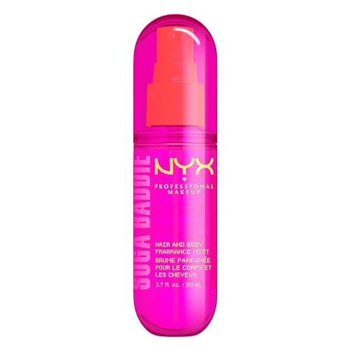 Offerta a tempo: NYX Professional Makeup Fat Oil Body Mist Spray Corpo e Capelli, Fragranza Dolce, Effetto Delicato, Note di Vaniglia e Panna, Suga Baddie, 80 ml - 20% da 14.00 € a 11.25 €