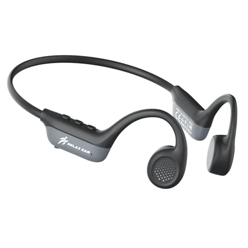 Offerta a tempo: SANOTO Cuffie Conduzione Ossea Bluetooth 6.0, Wireless Auricolari Sport - 58% da 59.99 € a 25.49 €