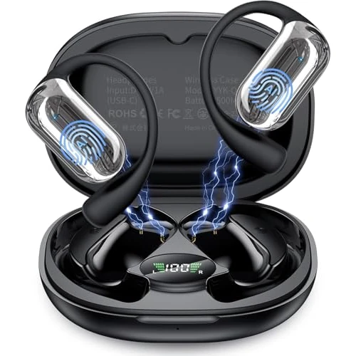Offerta a tempo: AI Cuffie Traduzione Simultanea in 188 Lingue , 2026 4 in1 Auricolari Traduttore Vocale Istantaneo Multilingue,Bluetooth 6.1 Wireless 60 ore con ENC Mics, Cuffie Traduzione Adatto per affari, viaggi - 76% da 199.99 € a 47.99 €