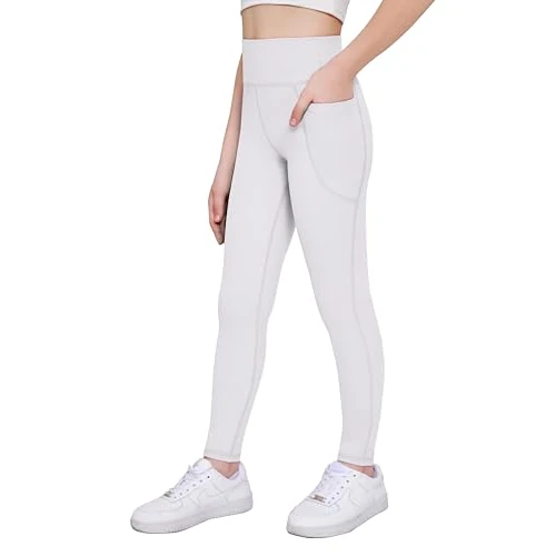 Limited-time offer: Arshiner Girls Leggings Kids Sports Trousers Solid High Waisted Tights Pant from 12.99 £ to 9.99 £ (save 23%)