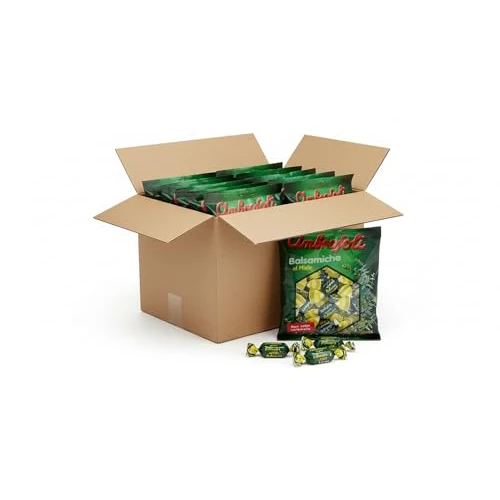 Offerta a tempo: Ambrosoli Caramelle Balsamiche al Miele – Cartone Convenienza 20 Buste da 135 g – Caramelle Balsamiche Rinfrescanti con Miele – Ideali per Ufficio e Casa - 33% da 31.90 € a 21.37 €