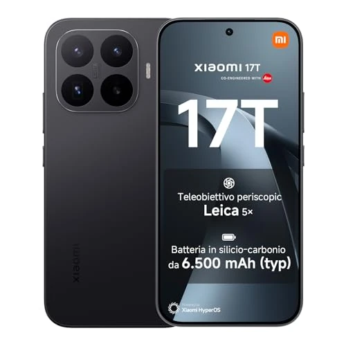 Tijdelijke aanbieding: Xiaomi 17T Smartphone 12+256GB Zwart 6.59 120Hz Display van 749.00 € naar 749.00 € (0.00% korting)