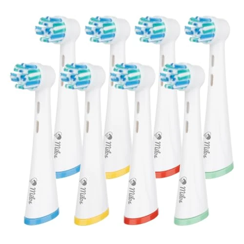 Offerta a tempo: Testine Compatibili con Oral B iO 2-10 Serie - Milos 8 Testine di Ricambio - 47% da 49.99 € a 26.59 €