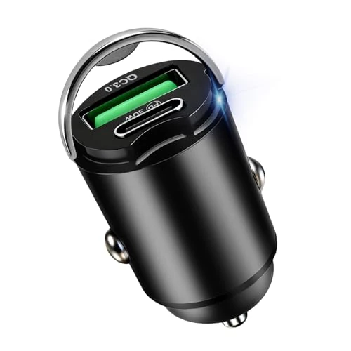Offerta a tempo: Caricatore Auto USB C 30W con PD 30W + QC 3.0 18W - 0.00% da 6.99 € a 6.99 €