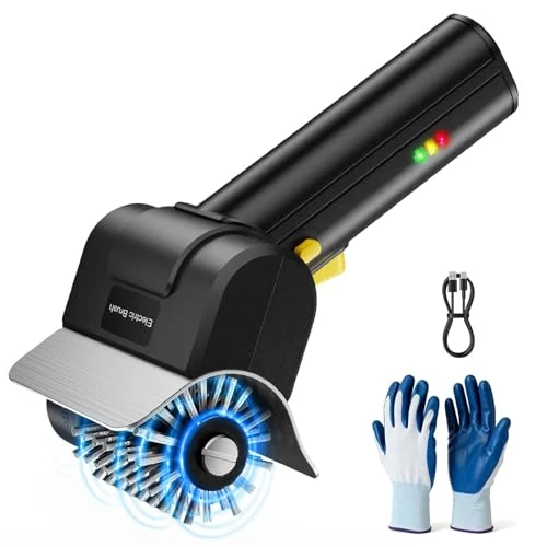 Offerta a tempo: Spazzola Elettrica per Barbecue, Spazzola Ricaricabile per la Pulizia Del Griglia Senza Fili, Acciaio Inox Strumento di Pulizia per BBQ Griglia - 43% da 49.99 € a 28.49 €