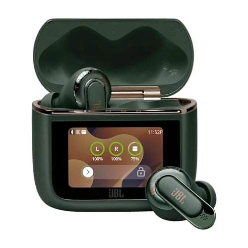 Limited-time offer: JBL Tour Pro 3, True Wireless Noise Cancelling Earbuds, Green from 279.99 £ to 279.99 £ (save 0.00%)