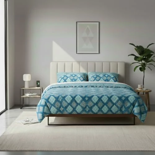 Offerta a tempo: Jenny Sesàl Set lenzuola Cotone ISIDE - Set Lenzuola + Federe (Ottanio, Una piazza e mezzo) - 21% da 30.90 € a 24.27 €