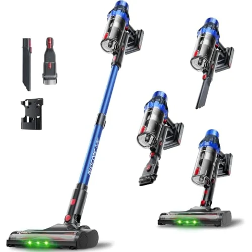 Offerta a tempo: UNINELL HOME UV7 Aspirapolvere senza fili 45Kpa/500W/55min | Aspirapolvere potente per Animali/Pavimenti/Tappeti/Capelli - 0.00% da 132.21 € a 132.21 €