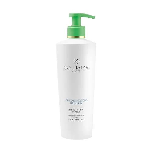 Offerta a tempo: Collistar Fluido Idratazione Profonda, Crema Corpo Idratante fino a 72h, Rafforza la Barriera Cutanea, Texture Leggera, Adatto a Tutti i Tipi di Pelle, 400 ml - 19% da 21.90 € a 17.70 €