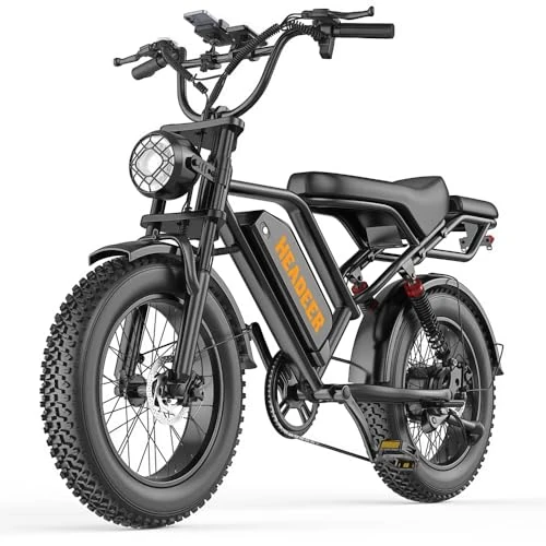 Offerta a tempo: BK20 Bicicletta elettrica per adulti, 48V 20Ah,Le norme CE e EN 15194 autonomia 60-100 km, bicicletta elettrica 20 pollici, per tutti i terreni, doppia sospensione, 7 marce, doppio freno a disco - 0.00% da 899.00 € a 899.00 €