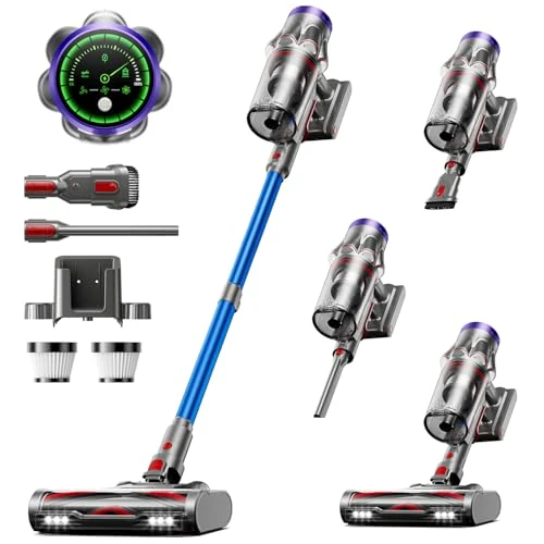 Offerta a tempo: Aspirapolvere Senza Fili 50KPa 650W 65Min Autoportante LED, Antigroviglio - 47% da 299.99 € a 159.99 €