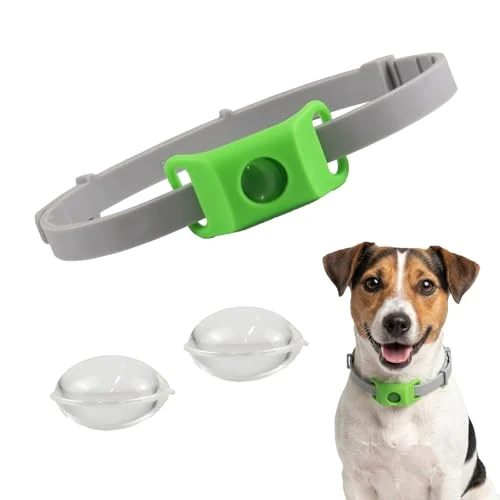 Offerta a tempo: Collare Antipulci Cane,Collare Antipulci per Cani Impermeabile,Collare Antipulci e Zecche per Cani Naturale,Aquality Pets Collare Antiparassitario Natural, Ingredienti 100% Naturali - 19% da 24.99 € a 20.30 €