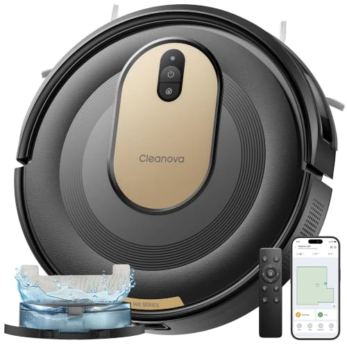Offerta a tempo: Vexilar W8 Robot Aspirapolvere Lavapavimenti 8,000Pa 2,5 Ore, Silenzioso Aspirapolvere Robot Potente per Pavimenti/Tappeti,Controllo Vocale/APP/Telecomando - 15% da 139.99 € a 118.99 €