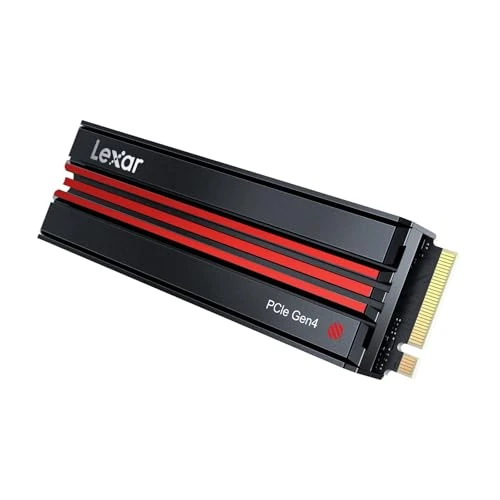 Offerta a tempo: Lexar EQ790 PS5 SSD 1TB, SSD Interno NVMe M.2 con Dissipatore di Calore, 2280 PCIe Gen4x4 NVMe 1.4 SSD Interno, Lettura fino a 7.000 MB/s, Compatibile con PS5, Desktop e Laptop - 6% da 169.99 € a 159.99 €