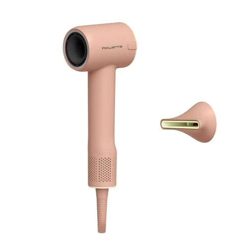 Offerta a tempo: Rowenta Blumia, Phon Capelli con Motore ad Alta Velocità, Tecnologica Ionica, Compatto e Leggero 350g, Beccuccio Magnetico, Velocità/Temperatura Regolabili, Cavo 1.8 m, Colore Pink - 21% da 69.99 € a 54.99 €