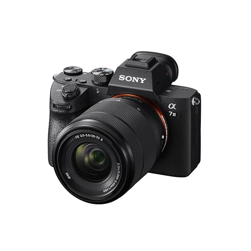 Oferta limitowana: Sony ILCE-7M3 pełnoklatkowy aparat bezlusterkowy o wysokiej rozdzielczości 24,2 MP, zdjęcia seryjne 10 kl./s, ultraszybki i precyzyjny autofokus oraz nagrywanie wideo 4K HDR w kompaktowej obudowie z 7705.59 zł na 7705.59 zł (oszczędź 0.