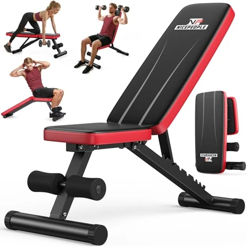 Offerta a tempo: Panca pesi regolabile,professionale,sistema di regolazione rapida,facile da ripiegare e riporre,schienale allungato adatto per la panca piana, montata al 80% - 50% da 159.00 € a 79.99 €