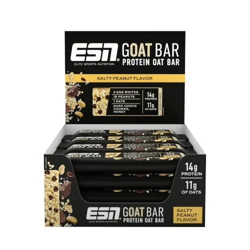 Offerta a tempo: ESN GOAT Bar, barretta proteica all'avena, Salty Peanut, 12 x 55 g - 0.00% da 29.90 € a 29.90 €