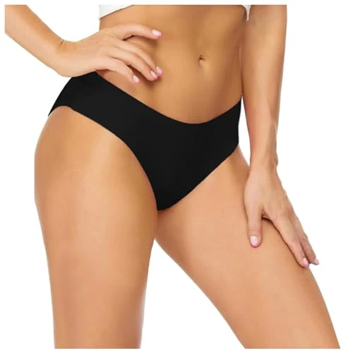 Generico Slip da Spiaggia Mestruale Bikini Assorbenti Conservatore Culotte a Prova di Perdite Pantaloncini da Bagno Mestruali Biancheria Costume da Bagno Tanga Brasiliano Slip Periodo Elastico