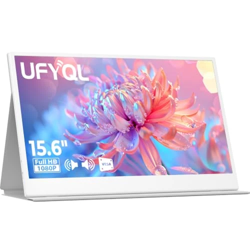 Oferta limitada: UFYQL Monitor Portátil 15,6 Pulgadas FHD 1080P IPS HDMI/USB-C (Blanco) de 79.99 € a 79.99 € (ahorro 0.00%)