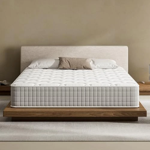 Offerta a tempo: DEWINNER Materasso Foam 140x200, Altezza 22CM, Materasso a una piazza a mezza 140x200 a Memoria in schiuma, Rigidità media, Supporto Perfetto, Alleviamento Punti di Pressione, Grigio - 10% da 129.99 € a 117.32 €