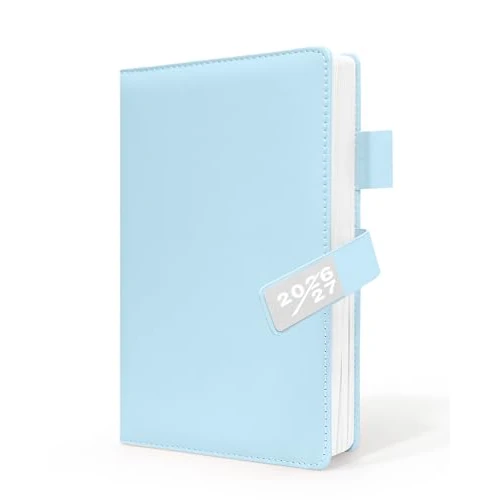 Zeitlich begrenztes Angebot: HW CASA Terminplaner 2026 2027– Lehrerkalender & Schulplaner, PU-Material (wasserabweisend & schmutzabweisend), akademischer Kalender Juli 2026-August 2027, Softcover A5 von 12.99 € auf 12.99 € (0.00% Rabatt)