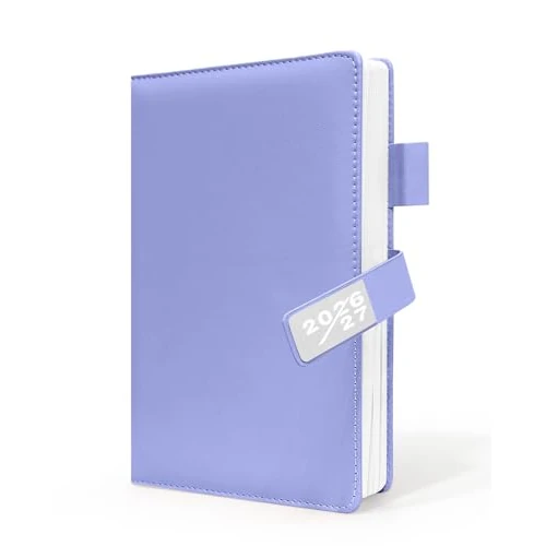 Offerta a tempo: HW CASA Diario 2026 2027–Agenda 2026 2027 Settimanale–A5 Multilingue (DE/IT/ES/EN/FR), Portapenna, Chiusura Magnetica, Tattoo Morbido, PU+CARTA (Lug.2026-Ago.2027) - 38% da 19.99 € a 12.34 €
