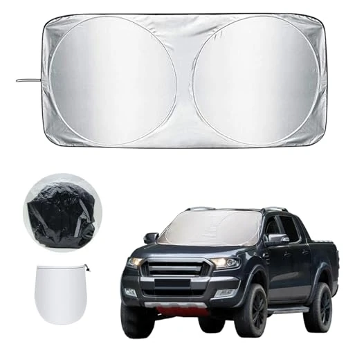 Oferta limitada: Parasol Coche Delantero,Protección Solar UV para Automóvil Y Protección contra El Calor Solar,Cubierta Universal para Parabrisas De Automóvil,Accesorios En Verano,Plegable(150 * 85CM) de 7.39 € a 7.39 € (ahorro 0.00%)