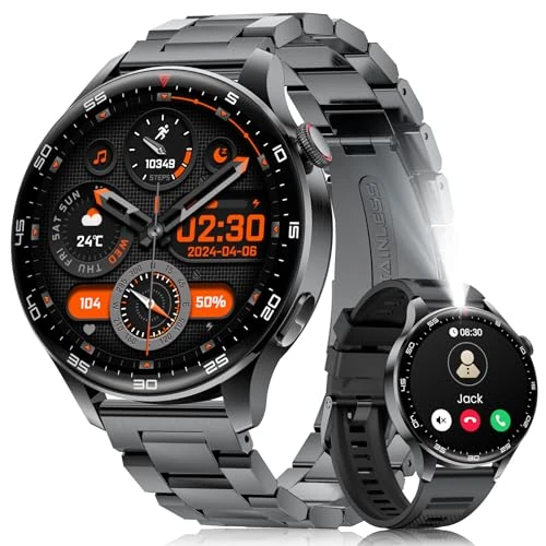 Offre limitée : Montre Connectée Homme 800mAh 1.7" Grand Écran HD BT Appel 110+ Sports IP68 de 65.99 € à 79.99 € (-21.22% de remise)