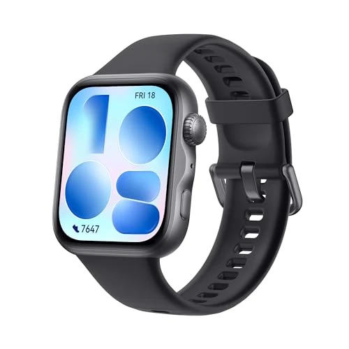 Offerta a tempo: HUAWEI WATCH FIT 5 Smartwatch, Schermo AMOLED HD da 1,82", Design Raffinato, Pagamento NFC, Rilevamento Cadute, Batteria a lunga durata, Monitoraggio della salute, 5 ATM, Android & iOS, Nero - 0.00% da 199.00 € a 199.00 €