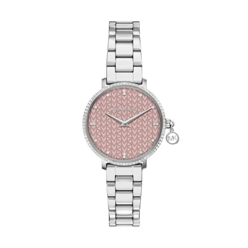 Limited-time offer: Michael Kors Pyper Women's 32MM Silver-Tone Stainless Steel Watch, MK7617 from 179.00 £ to 58.60 £ (save 67%)