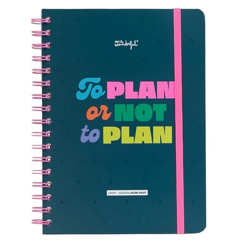 Offerta a tempo: Basic diary 2026-27 Week view - To plan or not to plan - 20% da 12.95 € a 10.36 €