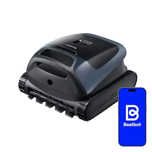 Offerta a tempo: (2026 Nuovo) Beatbot Sora 30 robot piscina pareti e fondo, Linea d'acqua,Piattaforme,robot piscina senza fili,Parcheggio in superficie dell'acqua, Controllo App,5 ore,25700 LPH, Capacità 5L,Blu - 24% da 799.00 € a 609.00 €