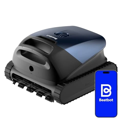 Offerta a tempo: (2026 Nuovo)Beatbot Sora 10 robot piscina pareti e fondo, Linea d'acqua,Piattaforme, robot piscina senza fili, 25700 LPH, Parcheggio sulla linea d'acqua, Capacità 5L, piscine fuori terra/interrate,Blu - 17% da 599.00 € a 499.00 €