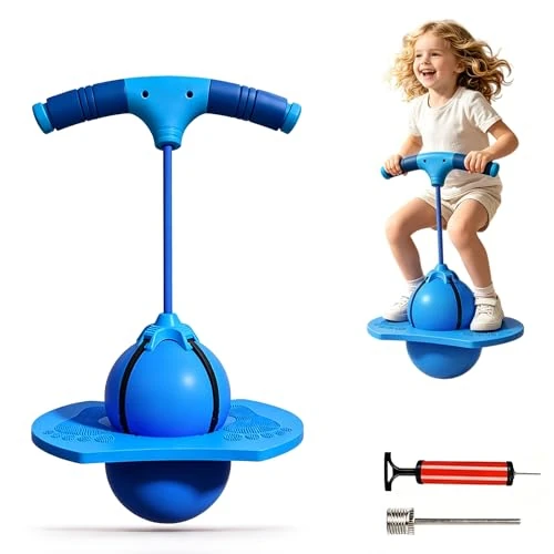 Oferta limitada: Viechoes Pelota Saltarina con Mango para Niños y Adultos, Balón de Salto Equilibrado, Juguete de Divertida Pelota de Equilibrio Saltarín para Jardín y Salón, Pelota Saltarina De Equilibrio de 17.99 € a 8.99 € (ahorro 50%)