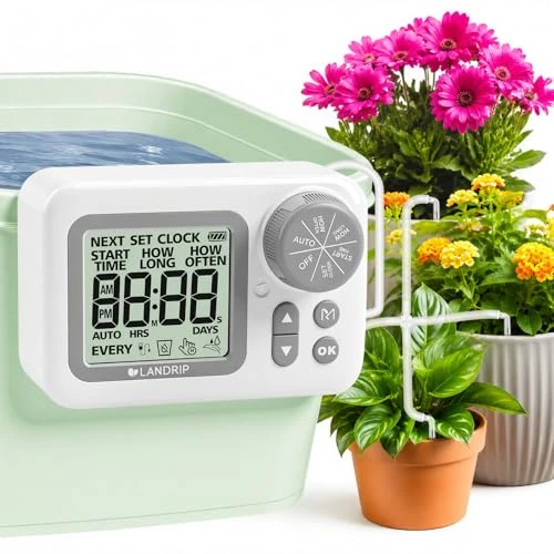 Offre limitée : Landrip Brumisateur Exterieur 8M avec 10 Buses + Joint en T+2 Adaptateur 3/4" +1Filtre pour Brumisateur Terrasse Jardin Serre Parasols de 49.99 € à 49.99 € (0.00% de remise)