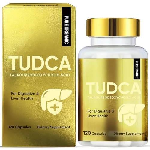 Offerta a tempo: TUDCA 2000mg Premium Forte, 120 Capsule Massimo Supporto Epatico e Detossificazione | Detossificazione e Salute DigestivaAlta Purezza Certificata | Non OGM, Senza Glutin - 47% da 50.00 € a 26.37 €