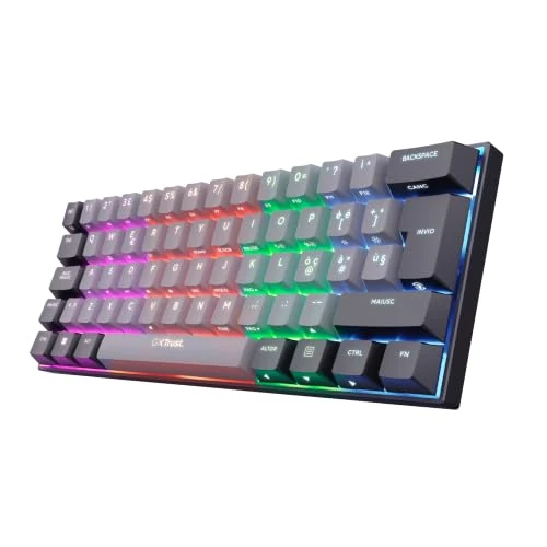 Offerta a tempo: GXTrust Revyn Tastiera Gaming Meccanica 60% Mini Layout Italiano QWERTY - 39% da 69.99 € a 42.99 €