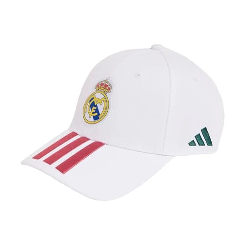Offerta a tempo: adidas Unisex - Adulto Real Madrid Hat, White/Wild Pink, L-XL - 12% da 23.00 € a 20.18 €