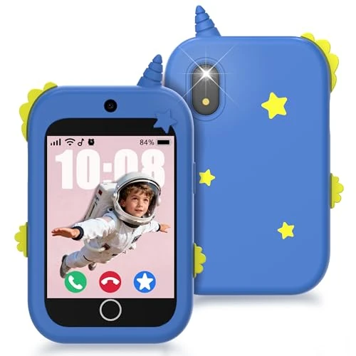 Offerta a tempo: 4G Smartphone Bambini, Smartphone Bambino per Ragazza con Chiamate GPS, Videochiamata, Chat, SOS, Modalità Scuola, SMS, Torcia, Musica, Sveglia, Pedometro, IP68 Impermeabile, Regali per Ragazze - 0.00% da 79.99 € a 79.99 €