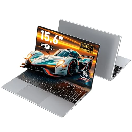 Offerta a tempo: CHIFUYOU PC Portatile 16GB RAM, 1TB SSD Notebook 15,6 pollici Computer Portatile R-7 5700U (fino a 4,3 GHz, 1920 x 1080 p, tastiera retroilluminata, batteria da 6000 mAh e porta Type-C - 47% da 999.99 € a 529.99 €
