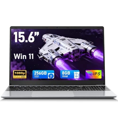 Offre limitée : FUNYET 2026 Ordinateur Portable 15.6 Pouces Win 11 CPU N4000 Jusqu'à 2.6Ghz PC Portable 8 Go RAM 256 Go SSD Extension 1To TF 1920×1080 FHD Laptop 2.4G+5G WiFi BT 5.0 USB 3.0 HDMI Clavier Rétroéclairé de 239.99 € à 227.99 € (5% de remise)