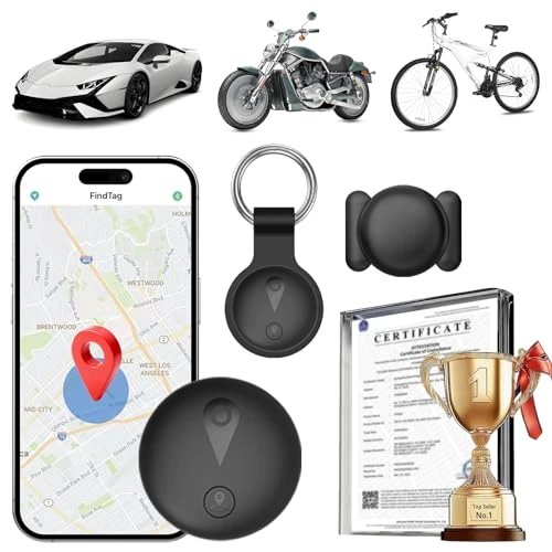 Offerta a tempo: GPS Tracker per Auto, Magnetico Localizzatore GPS per Auto, Localizzatore Senza SIM, Supporta i Sistemi iOS/Android, Può Tracciare Veicolo/Bambini/Moto/Valigia in Tempo Reale Tramite APP - Nero - 0.00% da 29.99 € a 29.99 €